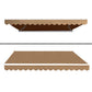 Instahut 4M x 2.5M Outdoor Folding Arm Awning - Beige