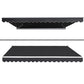 Instahut 4.5M x 3M Outdoor Folding Arm Awning - Grey