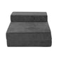 Giselle Bedding Folding Foam Portable Mattress Grey