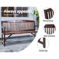 Gardeon Wooden Garden Bench Chair Natural Outdoor Furniture Décor Patio Deck 3 Seater