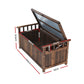 Gardeon Outdoor Storage Box Wooden Garden Bench Chest Toy Tool Sheds Furniture