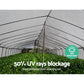 Instahut 50%UV Shade Cloth Shadecloth Sail Garden Mesh Roll Outdoor 1.83x30m
