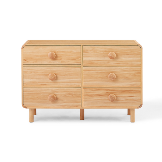 Spencer 6 Chest of Drawers in Natural