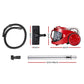 Devanti Bagless Vacuum Cleaner Cleaners Cyclone Cyclonic Vac HEPA Filter Car Home Office 2200W Red